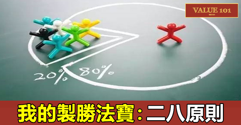 我的製勝法寶:二八原則