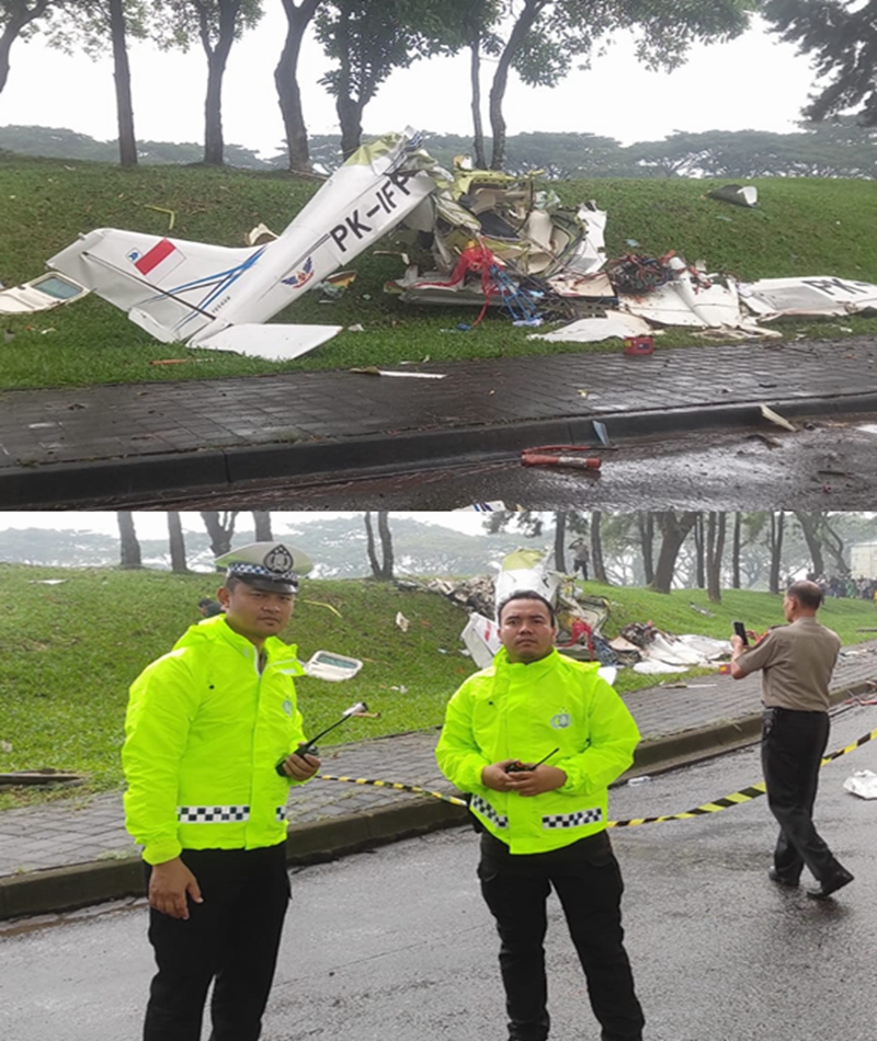 驚傳飛機墜毀意外！高空墜落「機身斷成數截」　釀3人身亡「可怕現場畫面曝光」