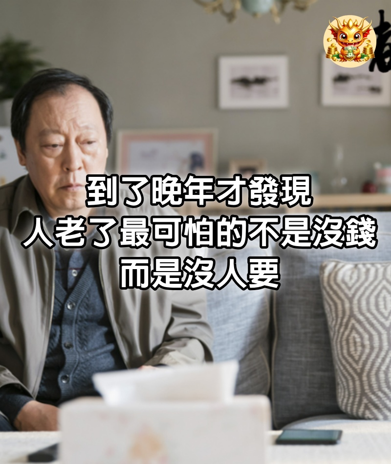 73歲老人：到了晚年才發現，人老了最可怕的不是沒錢，而是沒人要