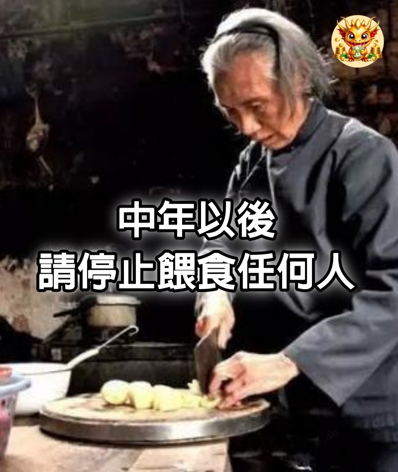 中年以後，請停止餵食任何人