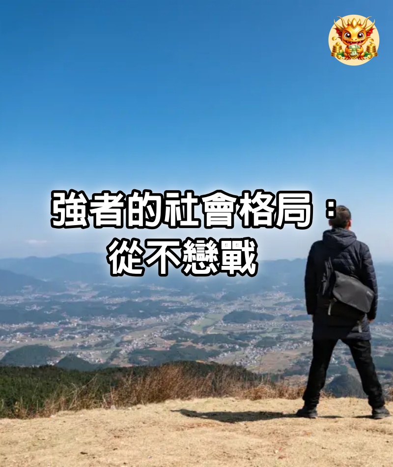 強者的社會格局：從不戀戰