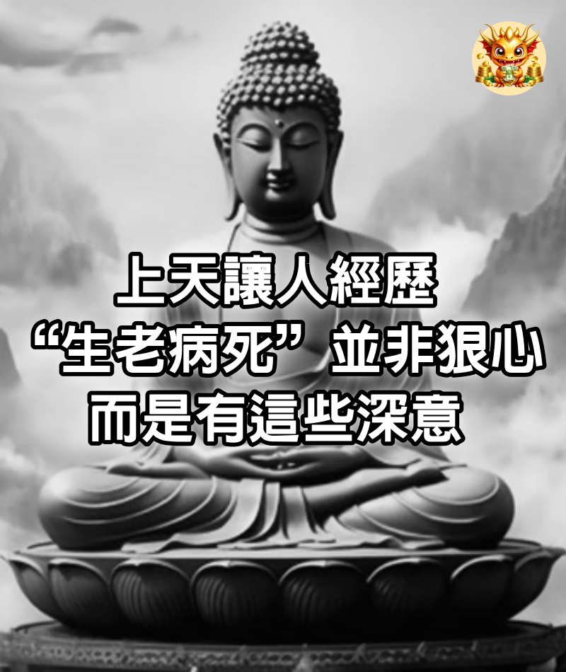 上天讓人經歷“生老病死”，並非狠心，而是有這些深意