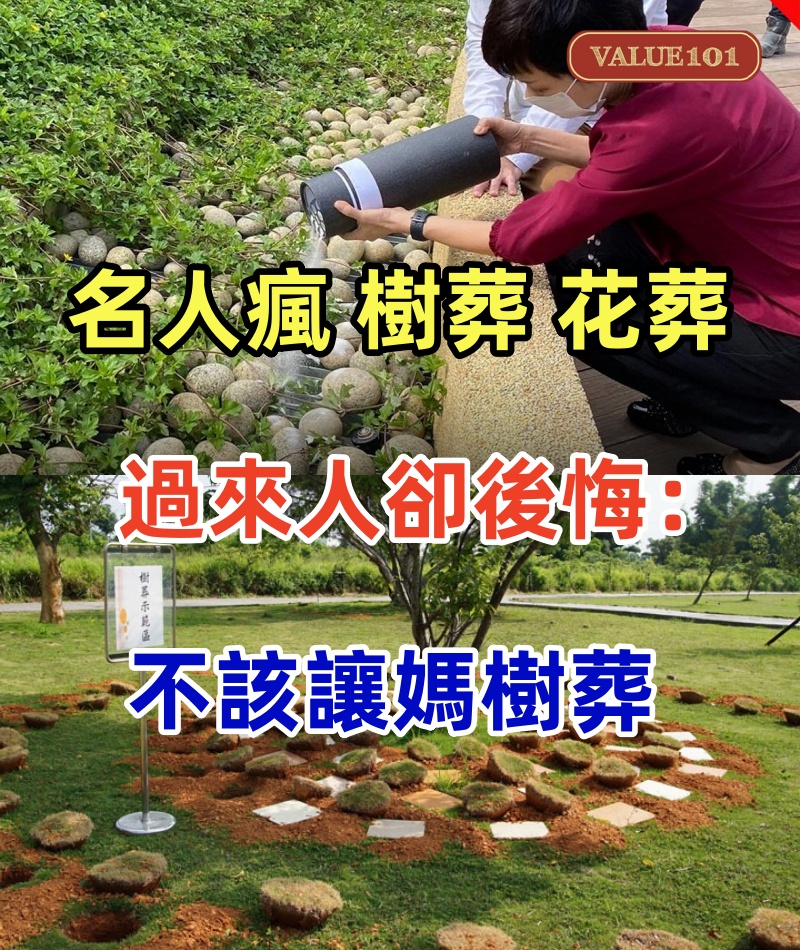 很環保?還是不能安息?名人瘋樹葬、花葬…過來人卻後悔:不該讓媽樹葬